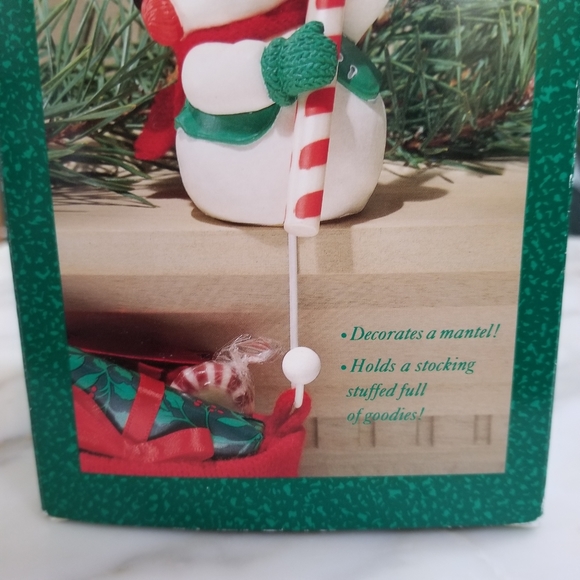 Hallmark Snowman Stocking Hanger - Picture 4 of 9